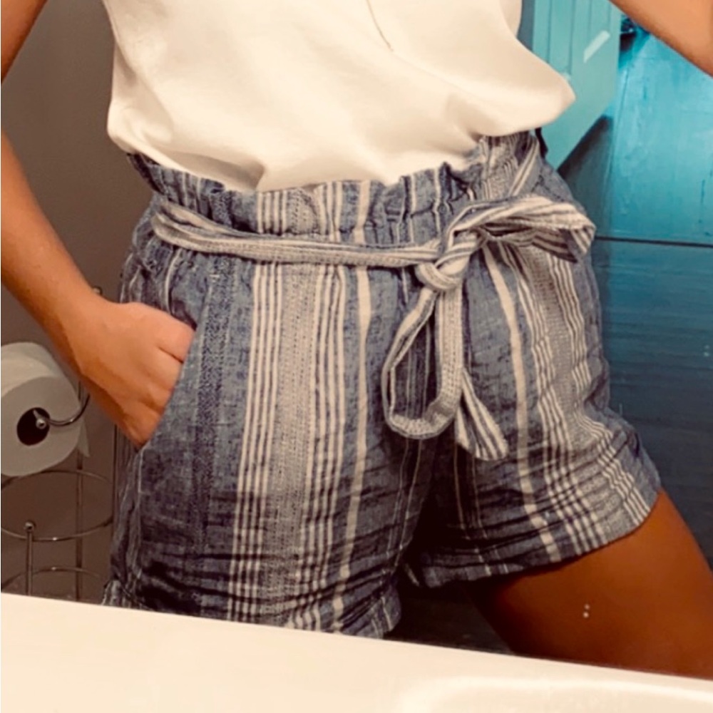 Express high rise shortie shorts